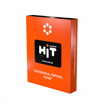 Табак BLACKBURN HiT, 30гр "Peach House / Клубника, персик, личи"